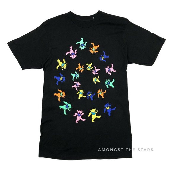 Grateful Dead Other - Grateful Dead Dancing Bears Black Men's T-Shirt